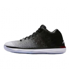 Nike Air Jordan 31 Low Tops Quai 54 Sko Herre Svarte
