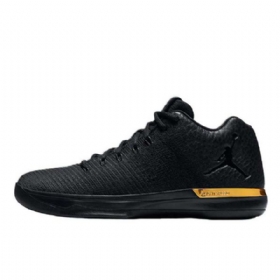 Nike Air Jordan 31 Low Tops Sko Herre Svarte Gull