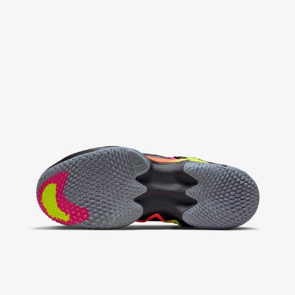 Nike Air Jordan Why Not .5 Basketsko Barn Svarte Grå Grå Mango