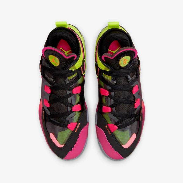 Nike Air Jordan Why Not .5 Basketsko Barn Svarte Grå Grå Mango