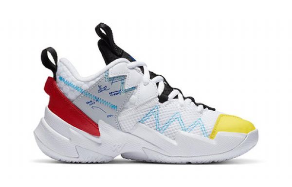 Nike Air Jordan Why Not Zer03 Se 3 Bp Joggesko Dame Hvite Gul