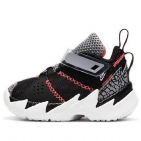 Nike Air Jordan Why Not Zer03 Td Sko Barn Svarte