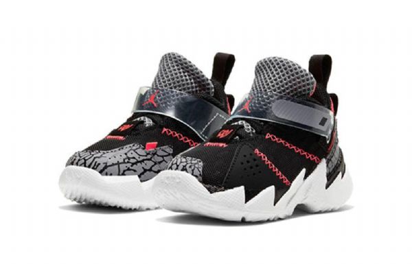 Nike Air Jordan Why Not Zer03 Td Sko Barn Svarte