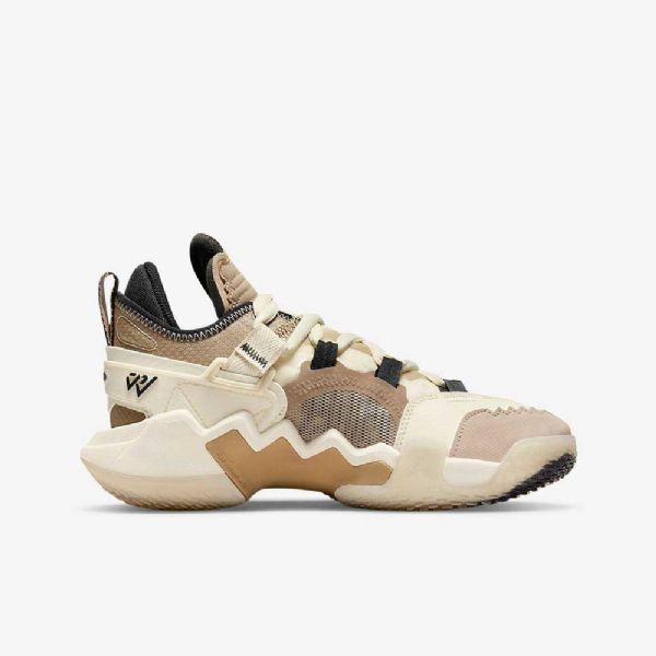 Nike Air Jordan Why Not? Zer0.5 Basketsko Barn Khaki Svarte