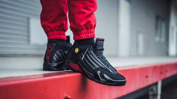 Nike Air Jordan 14 Last Shot Sko Herre Svarte
