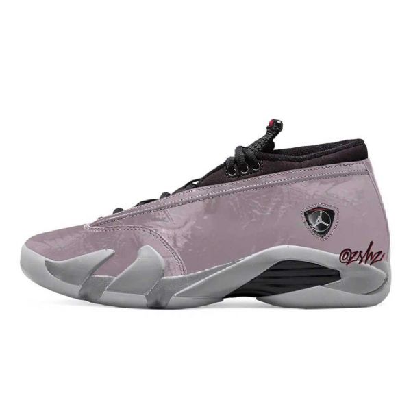 Nike Air Jordan 14 Low Tops Steel Sko Dame Grå