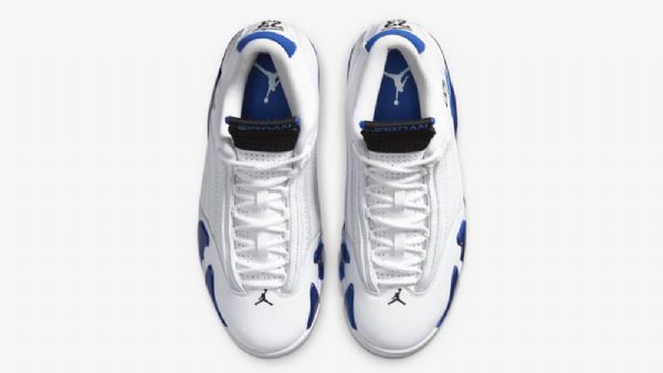 Nike Air Jordan 14 Retro Hyper Royal Sko Herre Hvite