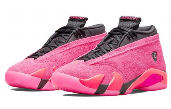 Nike Air Jordan 14 Retro Low Tops Basketball Shoes Dame Rosa