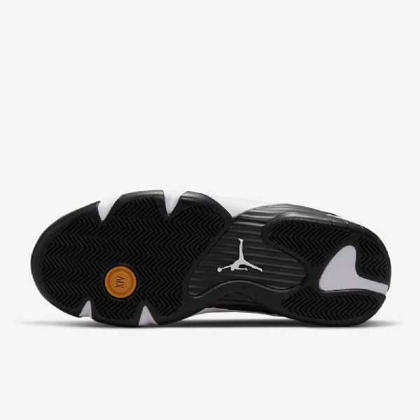 Nike Air Jordan 14 Retro Sko Herre Gul Hvite Svarte