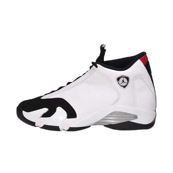 Nike Air Jordan 14 Retro Tå Sko Herre Hvite Svarte