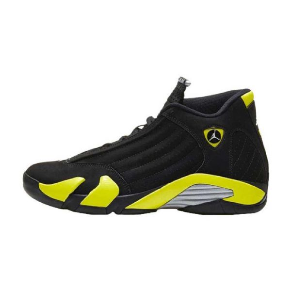 Nike Air Jordan 14 Thunder Vibrant Sko Herre Gul Svarte