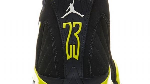 Nike Air Jordan 14 Thunder Vibrant Sko Herre Gul Svarte