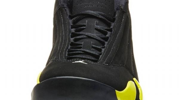 Nike Air Jordan 14 Thunder Vibrant Sko Herre Gul Svarte