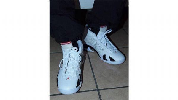 Nike Supreme X Air Jordan 14 Sko Herre Hvite