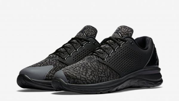 Nike Air Jordan Trainer St Triple Sko Herre Svarte
