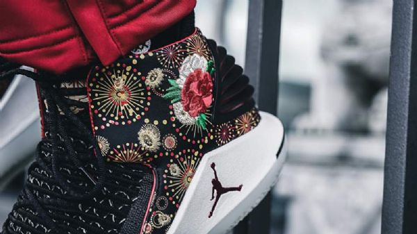 Nike Air Jordan 32 Chinese New Year Sko Herre Svarte