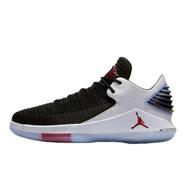 Nike Air Jordan 32 Low Tops Free Throw Line Sko Herre Svarte