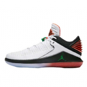 Nike Air Jordan 32 Low Tops Gatorade Like Mike Sko Herre Hvite Svarte