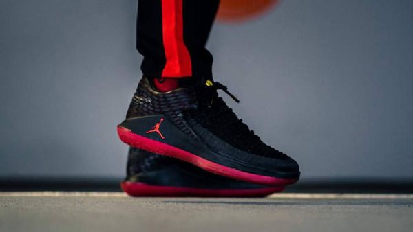 Nike Air Jordan 32 Low Tops Sko Herre Svarte Rød