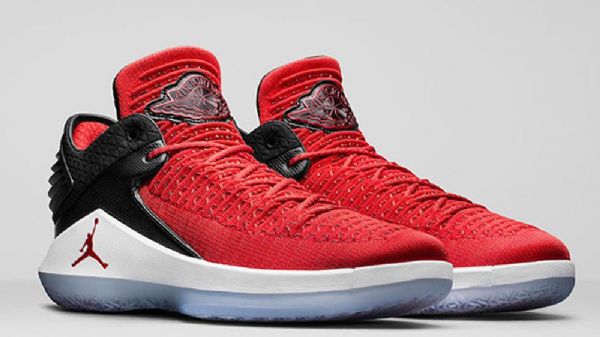 Nike Air Jordan 32 Low Tops Win Like 96 Sko Herre Rød Svarte
