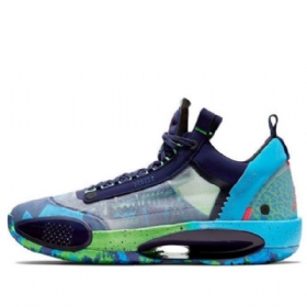 Nike Air Jordan 34 Low Tops Pf Regency Joggesko Dame Lilla