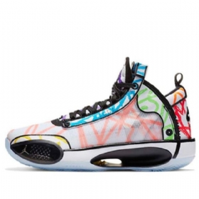 Nike Zion Williamson X Air Jordan 34 Gs Joggesko Herre Multicolor