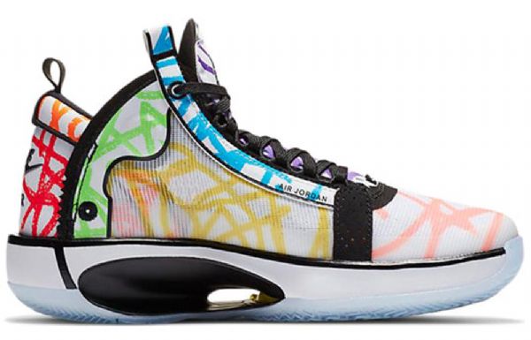 Nike Zion Williamson X Air Jordan 34 Gs Joggesko Herre Multicolor