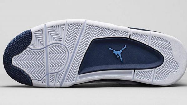 Nike Air Jordan 4 Columbia Sko Herre Hvite