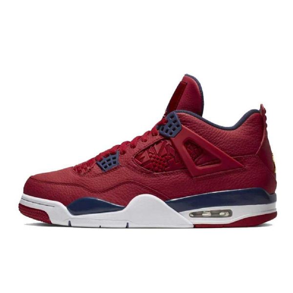 Nike Air Jordan 4 Fiba Sko Herre Rød