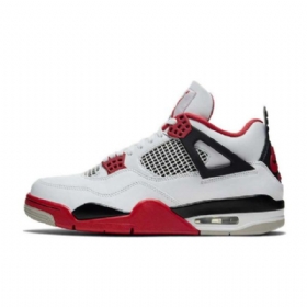 Nike Air Jordan 4 Fire Sko Herre Rød