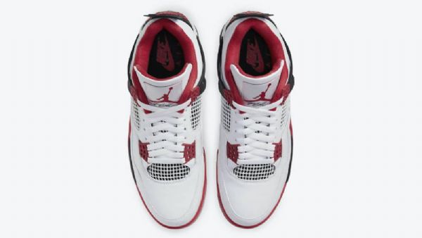 Nike Air Jordan 4 Fire Sko Herre Rød