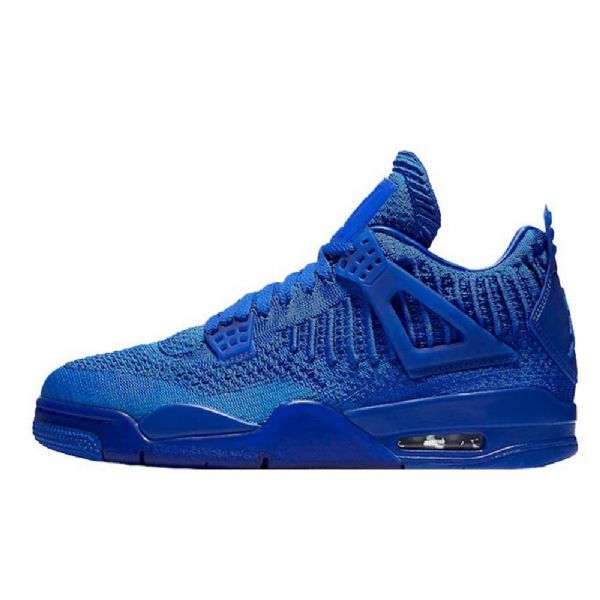 Nike Air Jordan 4 Flyknit Royal Sko Herre Kongeblå Blå