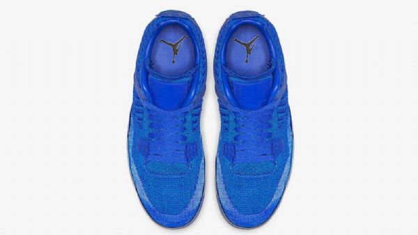 Nike Air Jordan 4 Flyknit Royal Sko Herre Kongeblå Blå