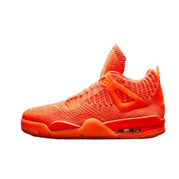 Nike Air Jordan 4 Flyknit Sko Herre Oransje