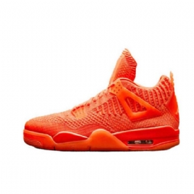 Nike Air Jordan 4 Flyknit Sko Herre Oransje