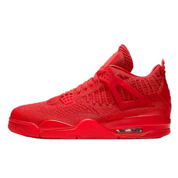Nike Air Jordan 4 Flyknit Sko Herre Rød