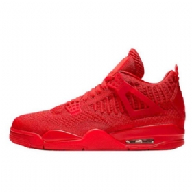 Nike Air Jordan 4 Flyknit Sko Herre Rød