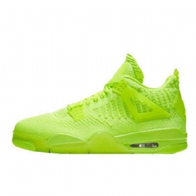 Nike Air Jordan 4 Flyknit Volt Sko Herre Grønn