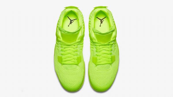 Nike Air Jordan 4 Flyknit Volt Sko Herre Grønn