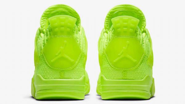 Nike Air Jordan 4 Flyknit Volt Sko Herre Grønn