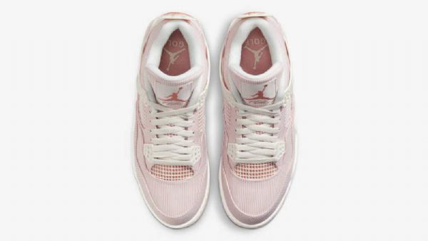 Nike Air Jordan 4 Golf Nrg Apricot Agate Sko Dame Rosa
