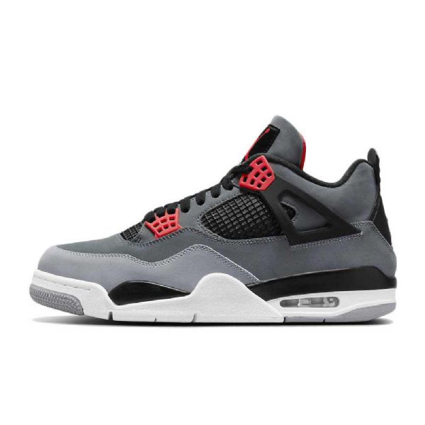 Nike Air Jordan 4 Infrared Sko Herre Grå