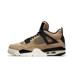 Nike Air Jordan 4 Mushroom Sko Dame Brune