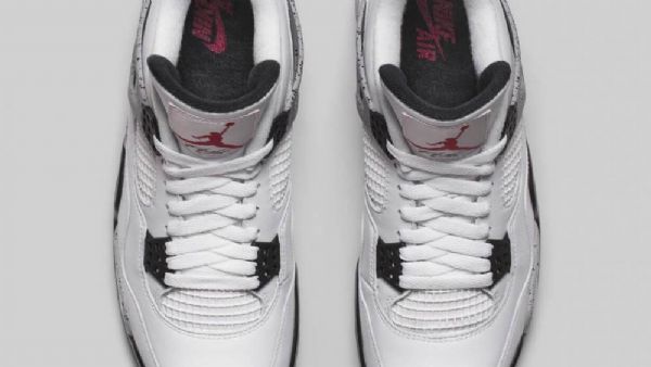 Nike Air Jordan 4 Og Sko Herre Hvite
