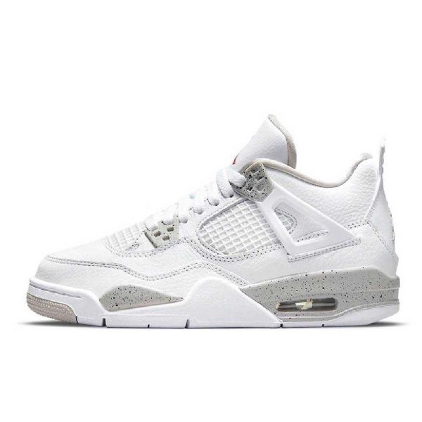 Nike Air Jordan 4 Oreo Sko Dame Hvite