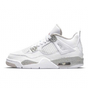 Nike Air Jordan 4 Oreo Sko Dame Hvite