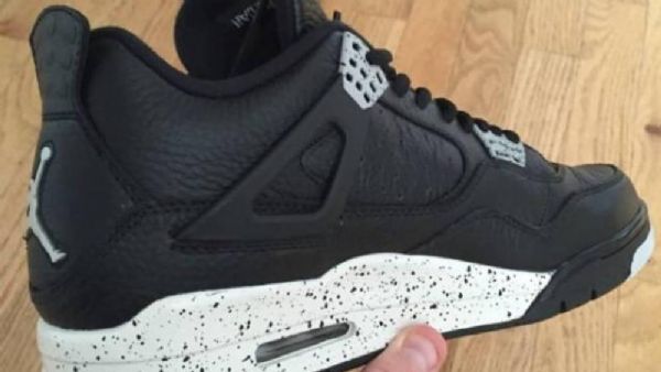 Nike Air Jordan 4 Oreo Sko Herre Svarte