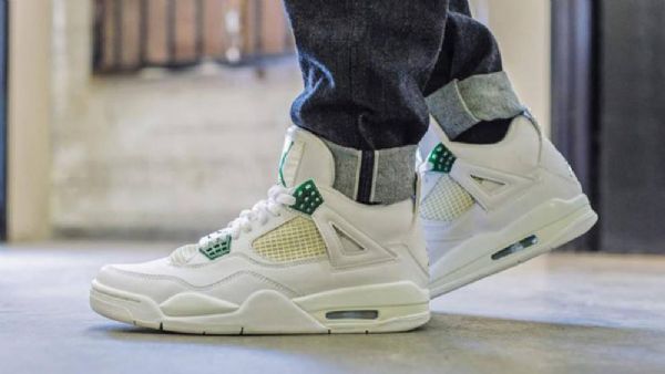 Nike Air Jordan 4 Pack Sko Dame Grønn