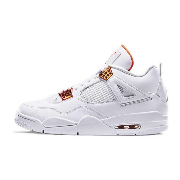 Nike Air Jordan 4 Pack Sko Herre Hvite Oransje