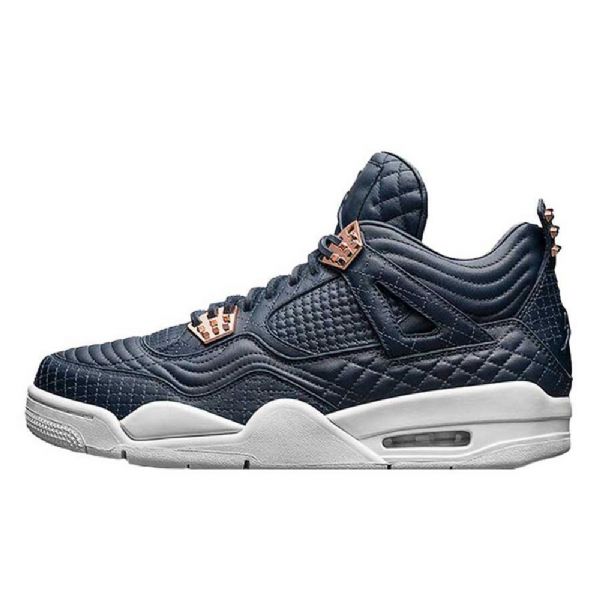 Nike Air Jordan 4 Pinnacle Obsidian Sko Herre Marineblå Blå